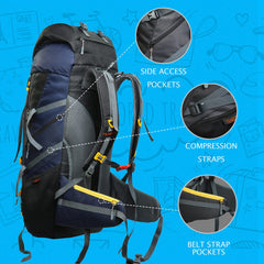 VENTURE PRO-65 Rucksack - Navyblue (Clearance Sale)