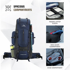 EXPEDITION-80 Rucksack - Navyblue