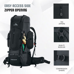 EXPEDITION-80 Rucksack - Black