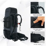 EXPEDITION-80 Rucksack - Black