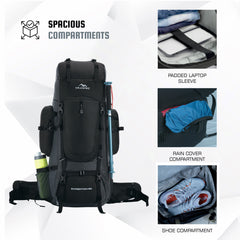 EXPEDITION-80 Rucksack - Black