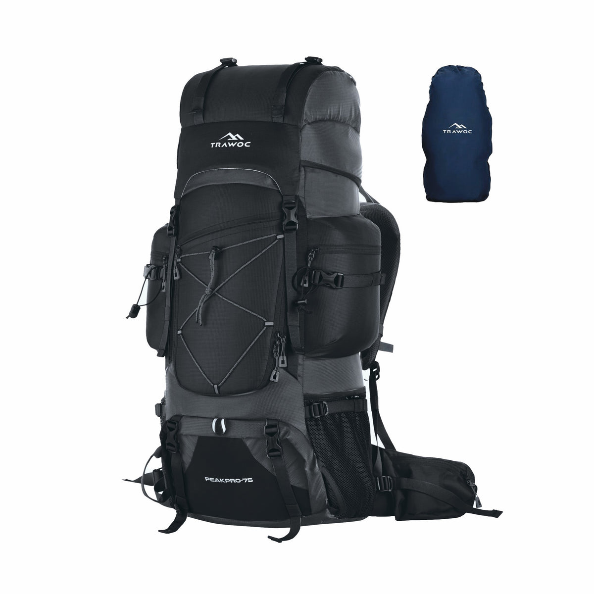 PEAKPRO-75 Rucksack - Black