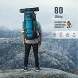 TRAILMASTER-80 Rucksack - Skyblue