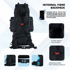 WILDWING-95 Rucksack - Black