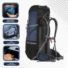 VENTURE PRO-65 Rucksack - Navyblue