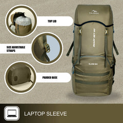 GLIDE-50 Backpack - Olivegreen