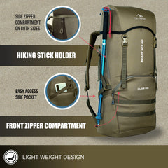 GLIDE-50 Backpack - Olivegreen