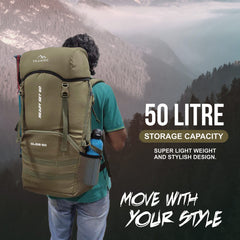 GLIDE-50 Backpack - Olivegreen