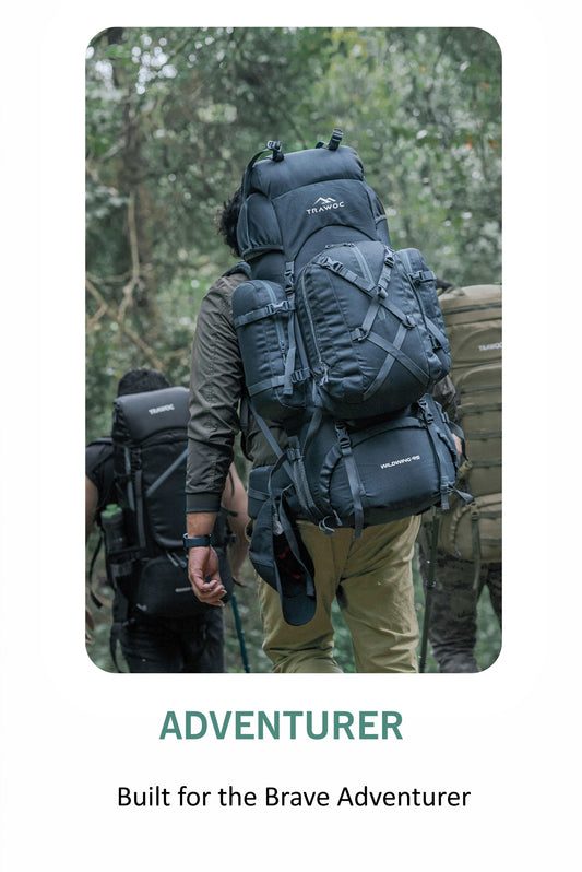 TRAWOC 65 L Travel Backpack for Hiking Trekking Bag Camping |  TrekkingBackpack | @NomadShubham - YouTube