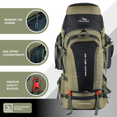 GLOBETROTTER-80 Rucksack - Olivegreen (Clearance Sale)