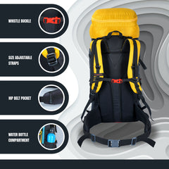 AEROFIT-60 Rucksack - Yellow (Clearance Sale)