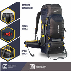 TRAILBLAZE-75 Rucksack - Navyblue (Clearance Sale)