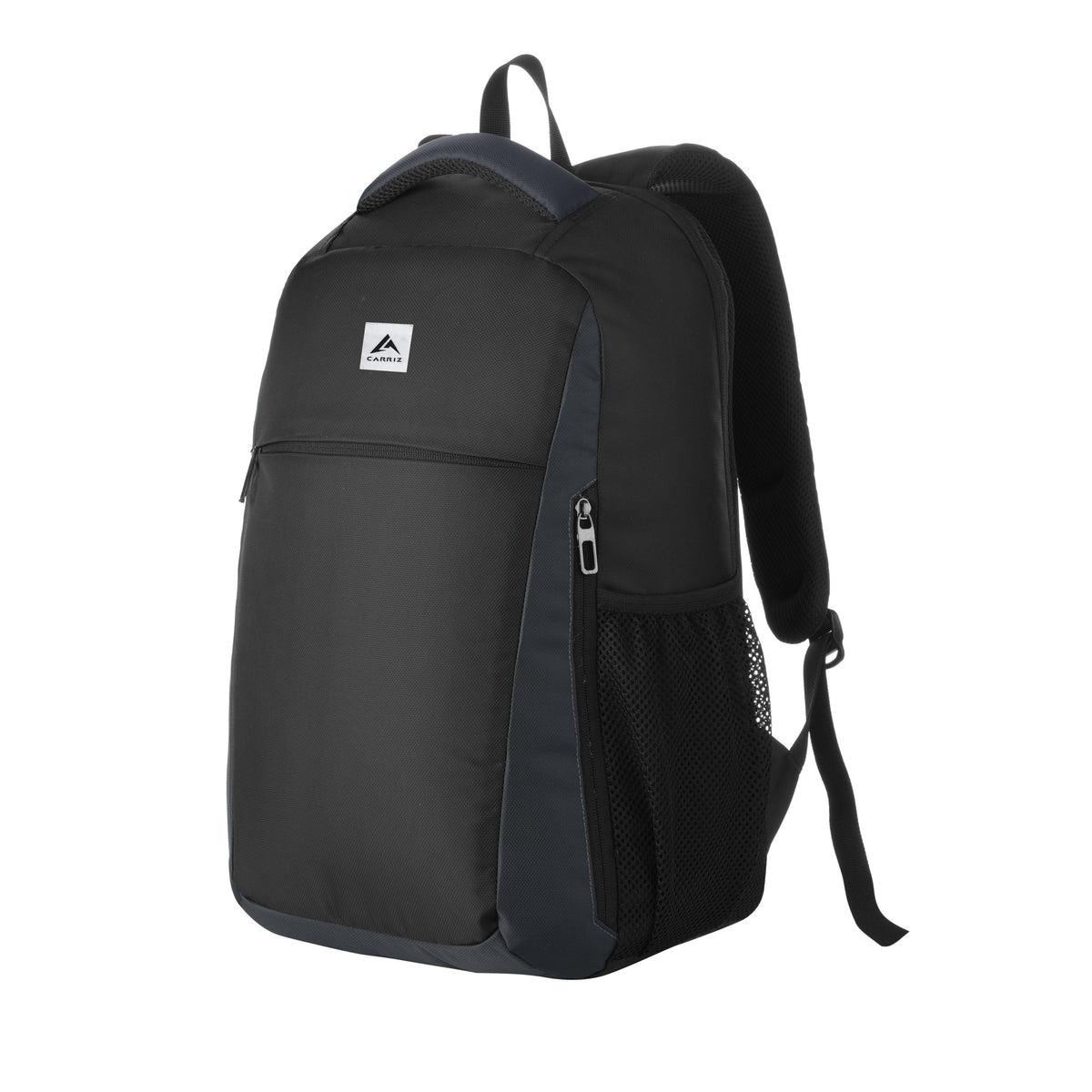 LB01 25L Laptop Backpack in Grey - Stylish and Functional Design with Padded Laptop Compartment and Ample Storage for Work, School, and Travel.