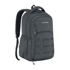 Thumbnail image of the TPB05 35L Laptop Backpack in grey. The backpack features a contemporary design in a stylish grey color, showcasing its spacious structure and padded shoulder straps. The front zippered pocket and logo are clearly visible, emphasizing its practical features.