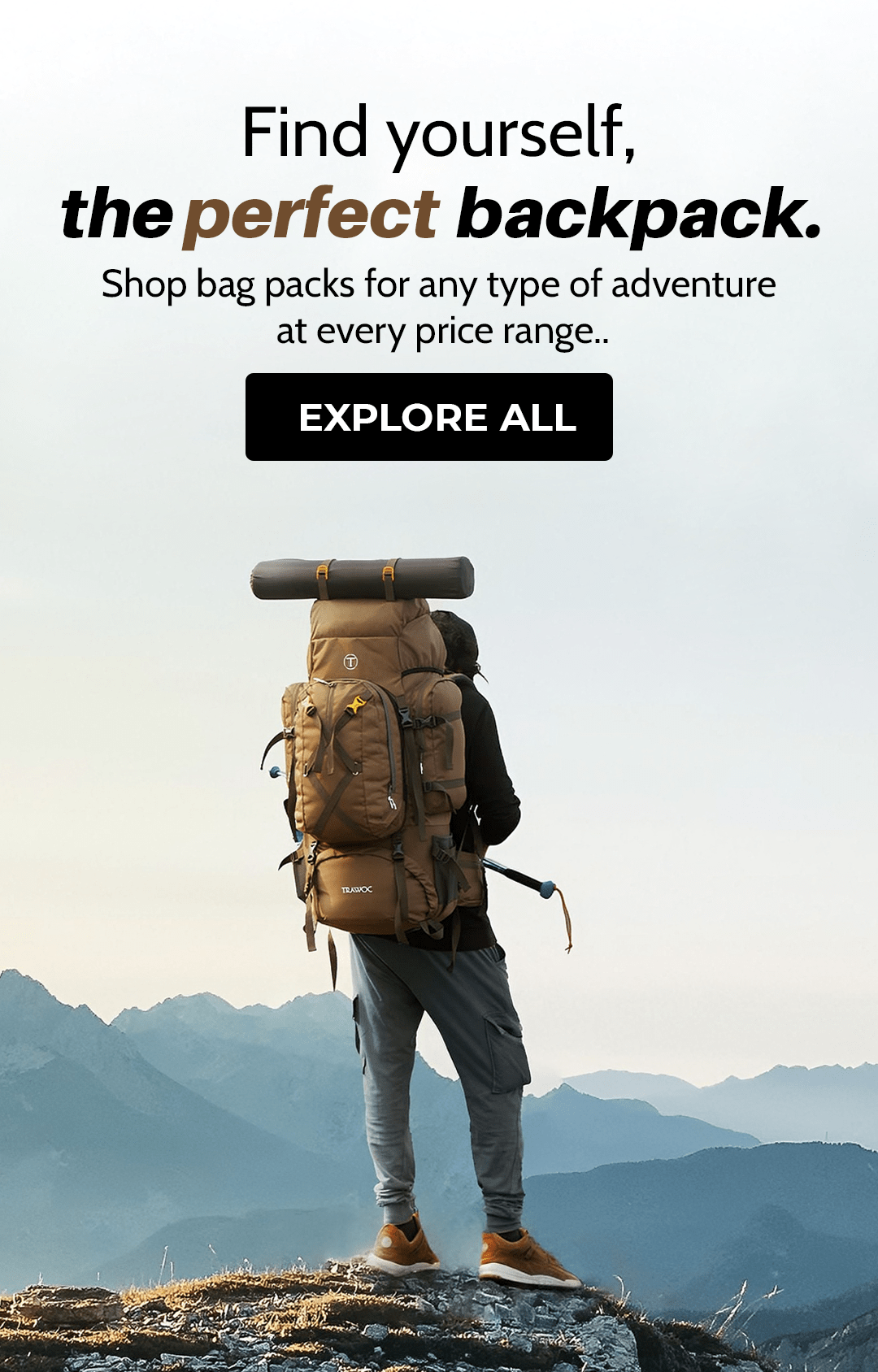Buy Trawoc SHK017 GREY Travel Backpack Camping Hiking Rucksack 55 L Online  at Best Prices in India - JioMart.