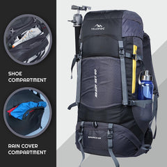 SPARCO-65 Rucksack - Black (Clearance Sale)