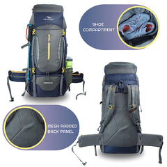 AIRWAVE-60 Rucksack - Grey (Clearance Sale)