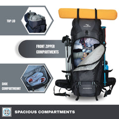 SKYRANGER-70 Rucksack - Grey (Clearance Sale)