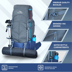 ARMOR PRO-60 Rucksack - Grey- Nayblue (Clearance Sale)