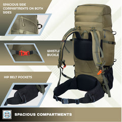 ARMOR PRO-60 Rucksack - Olivegreen- Black (Clearance Sale)