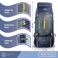 AIRWAVE-60 Rucksack - Grey (Clearance Sale)