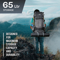 SPARCO-65 Rucksack - Black (Clearance Sale)