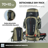 GLOBETROTTER-80 Rucksack - Olivegreen