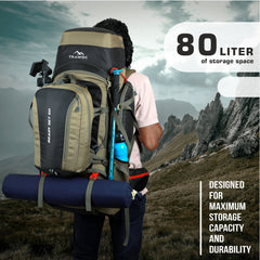 GLOBETROTTER-80 Rucksack - Olivegreen (Clearance Sale)